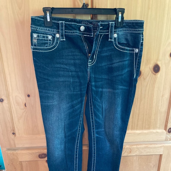 LAST DAY! Miss Me Embroidered Jeans - Picture 1 of 13